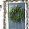 Glitzhome® 9ft Christmas Greenery Eucalyptus Garland with Red Berries